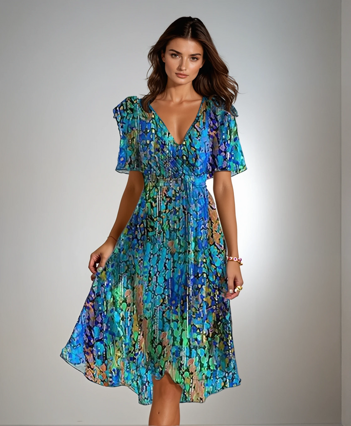 LILY™ - ELEGANT SUMMER DRESS WITH FLUID SILHOUETTE
