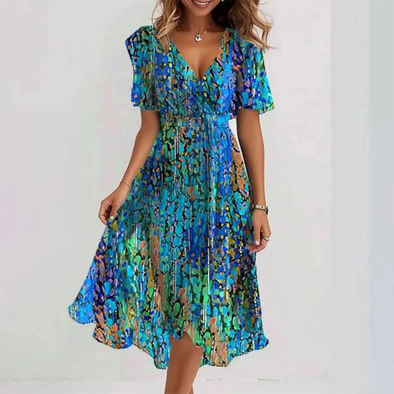 LILY™ - ELEGANT SUMMER DRESS WITH FLUID SILHOUETTE