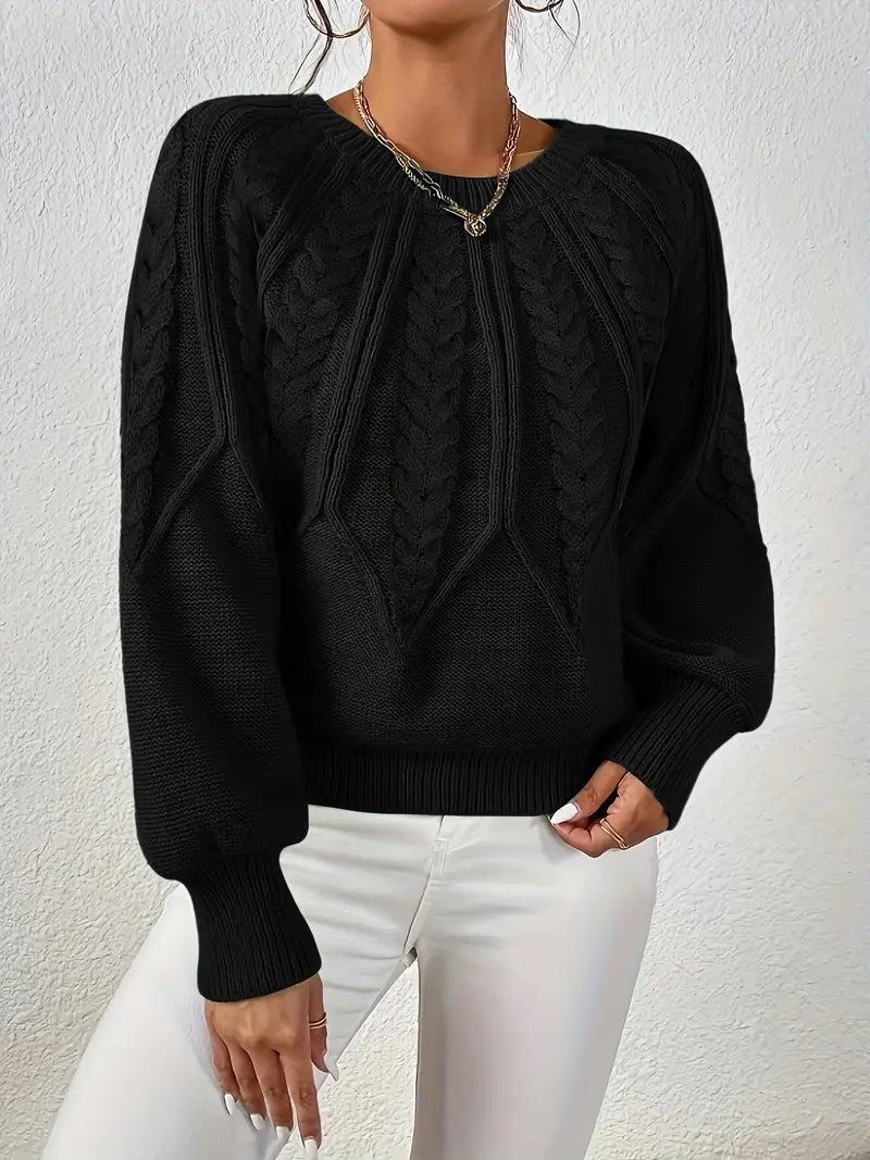 BRIELLA - SWEET KNOTTED THREAD PULLOVER