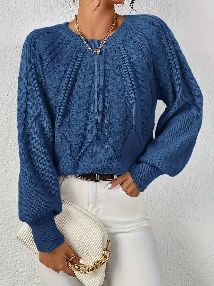 BRIELLA - SWEET KNOTTED THREAD PULLOVER