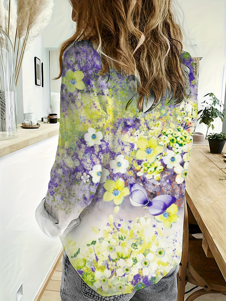LUCIA™ - FLORAL BOHO BLOUSE