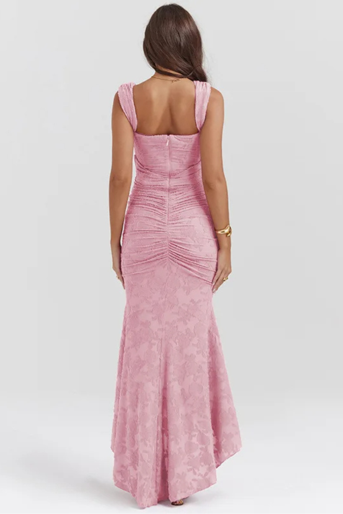 WANWAN - BLOSSOM PRINT MAXI GOWN