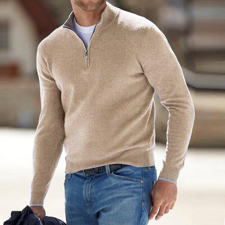 ZACK - PREMIUM ZIP-UP SWEATER