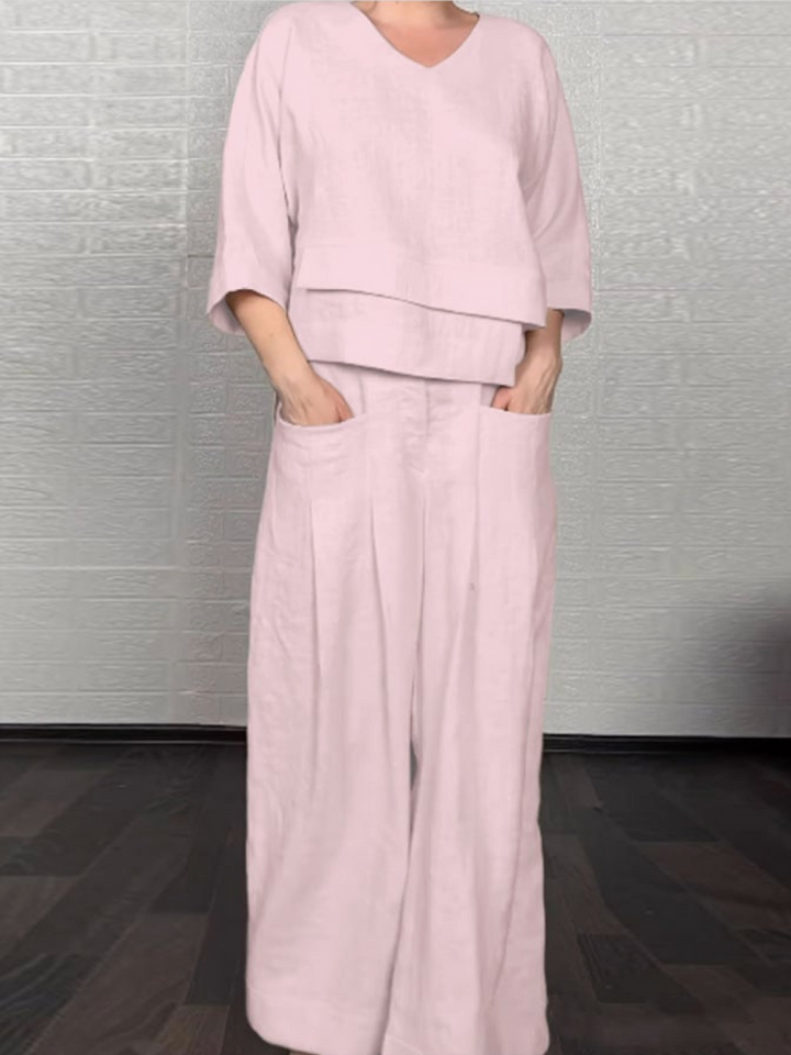 MILLY - CHIC AND ELEGANT COORDINATED OUTFIT SET
