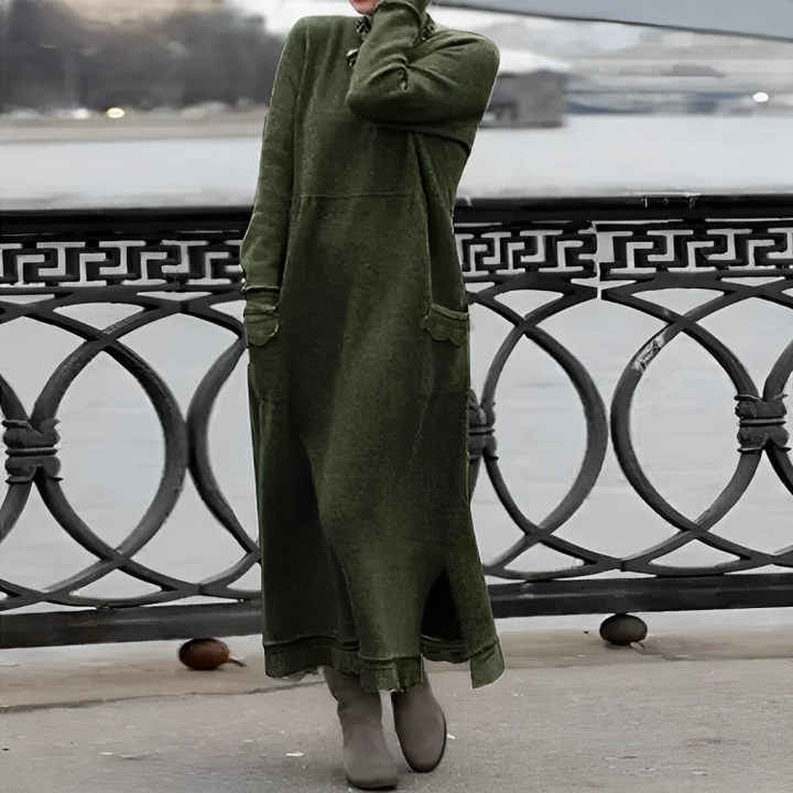 MARIETTA - WINTER HAVEN WRAP DRESS