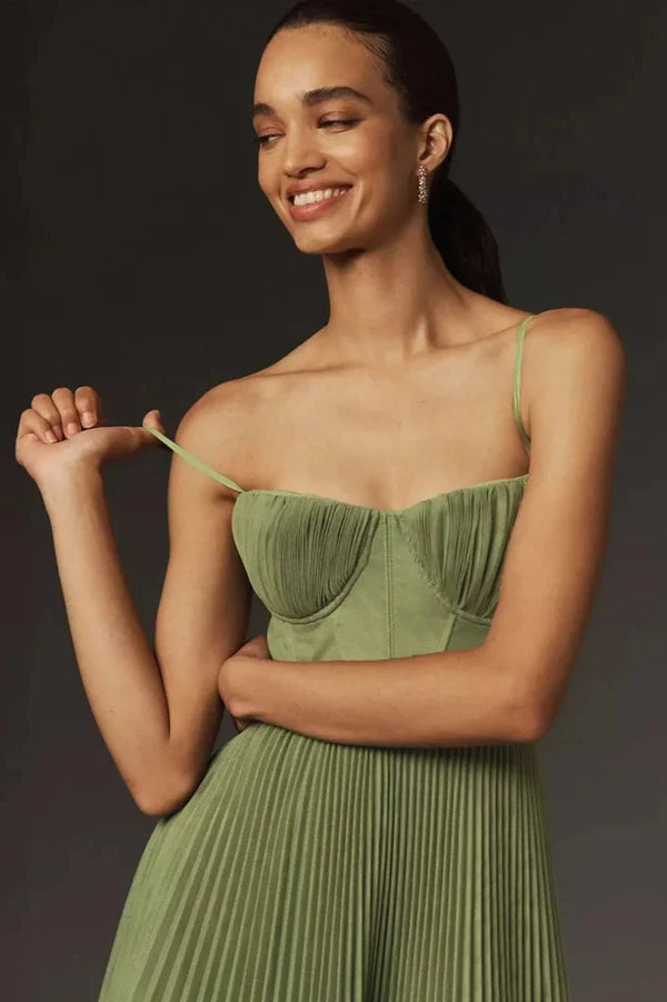 HAYA - FLARE MIDI DRESS