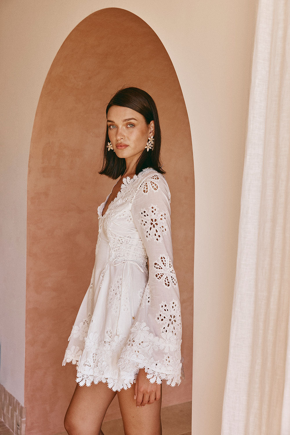 HADLEIGH - DREAMY FLORAL CRAFTED DRESS