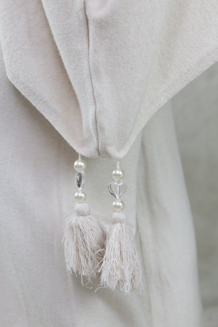 Scarlett | Soft-Knit Tassel Poncho