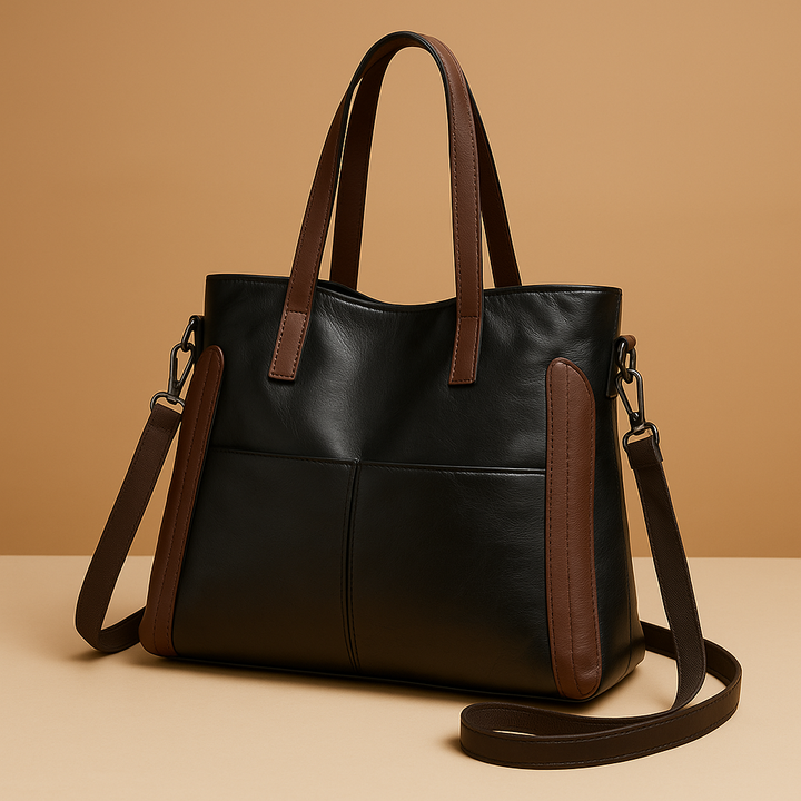 Etta - Trendy Large Capacity PU Leather Crossbody Bag