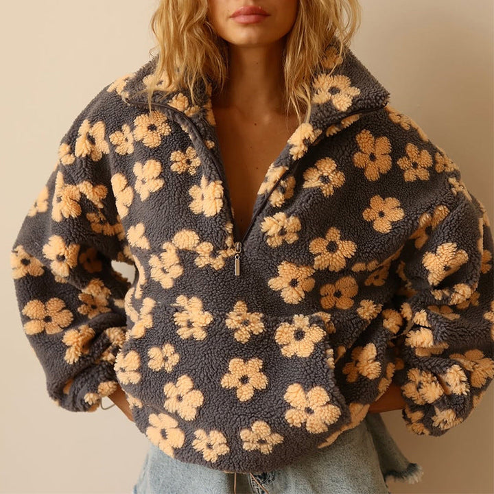 CANNA - FLUFFY FLOWER COZY PULLOVER
