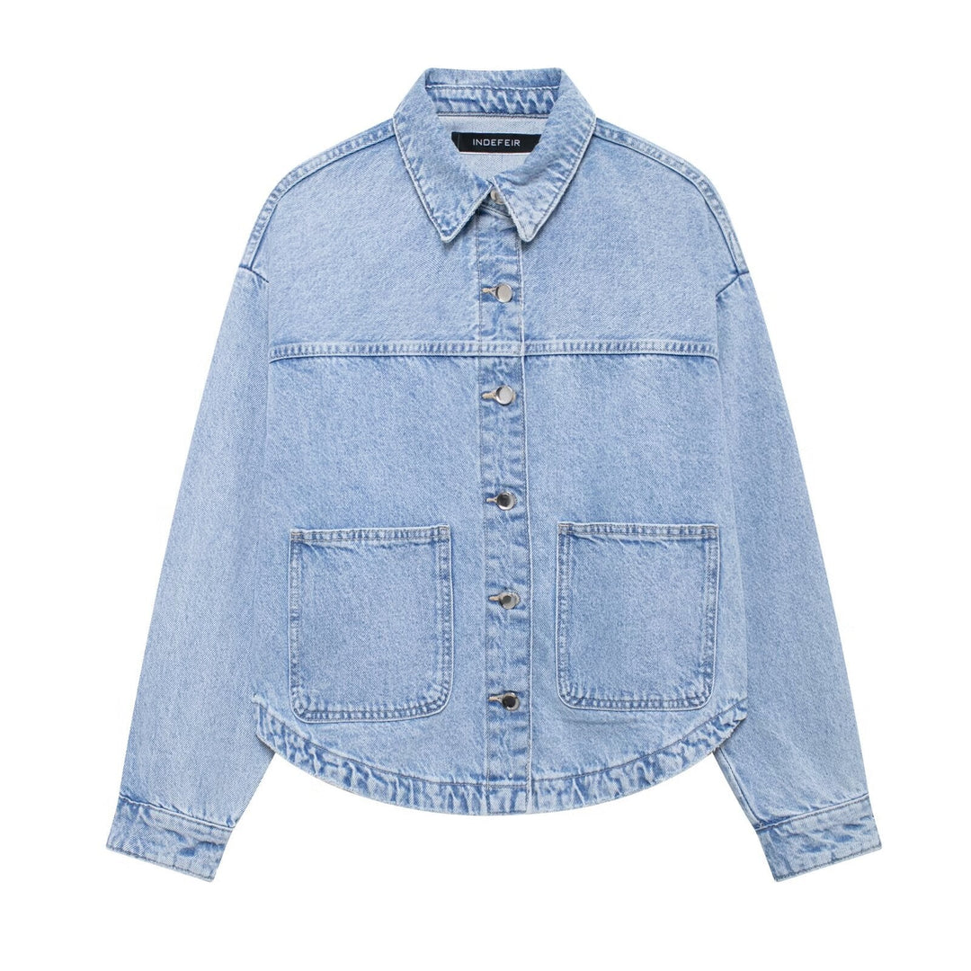 DIYANA - LOOSE CANVAS COMFORT JACKET