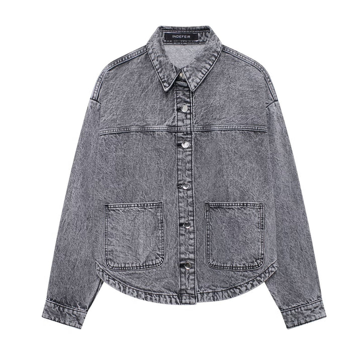 DIYANA - LOOSE CANVAS COMFORT JACKET
