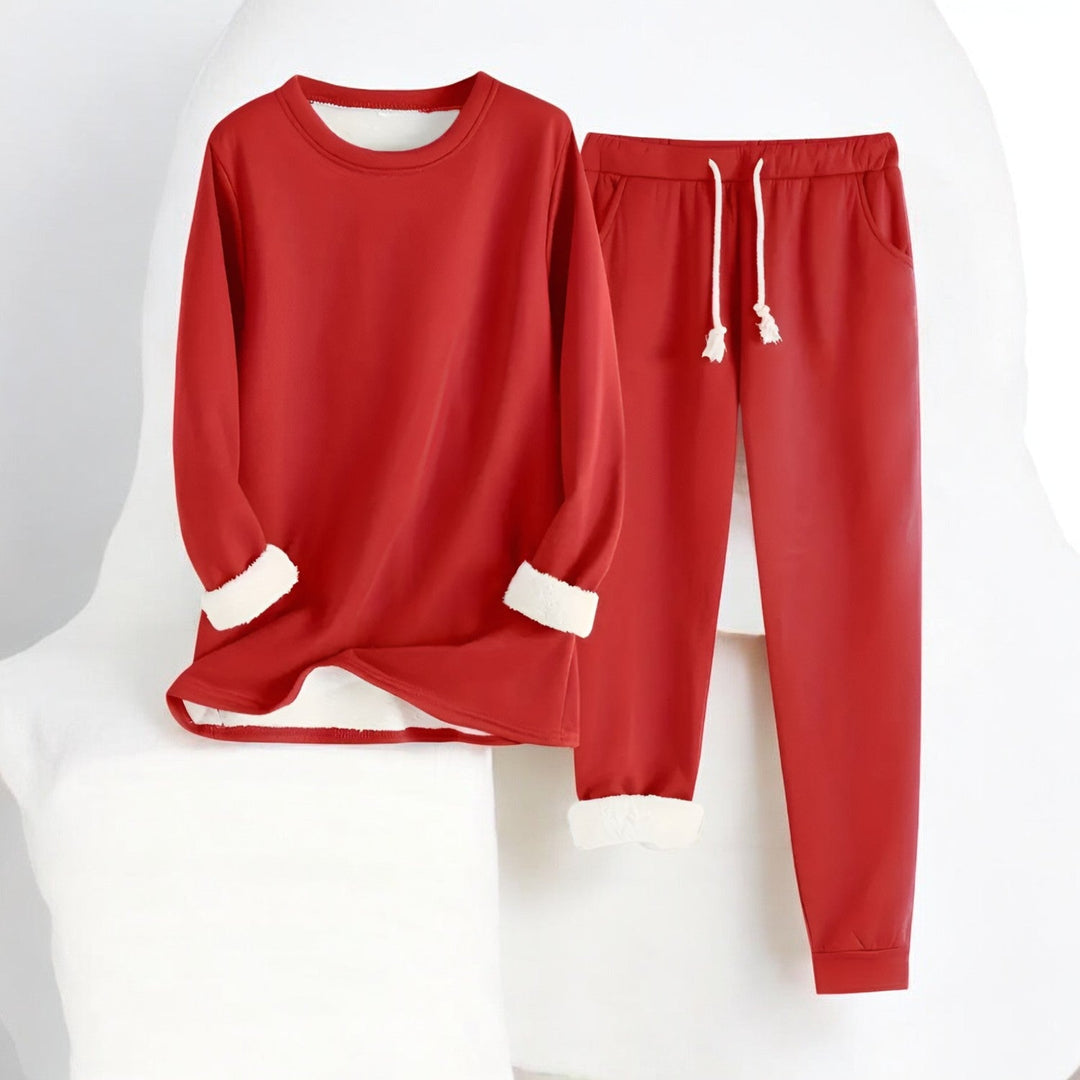 YUNA - WARM AND DREAMY PLUSH LOUNGE CO-ORD