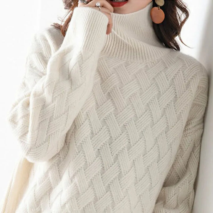 Bella | Cashmere Turtleneck Sweater