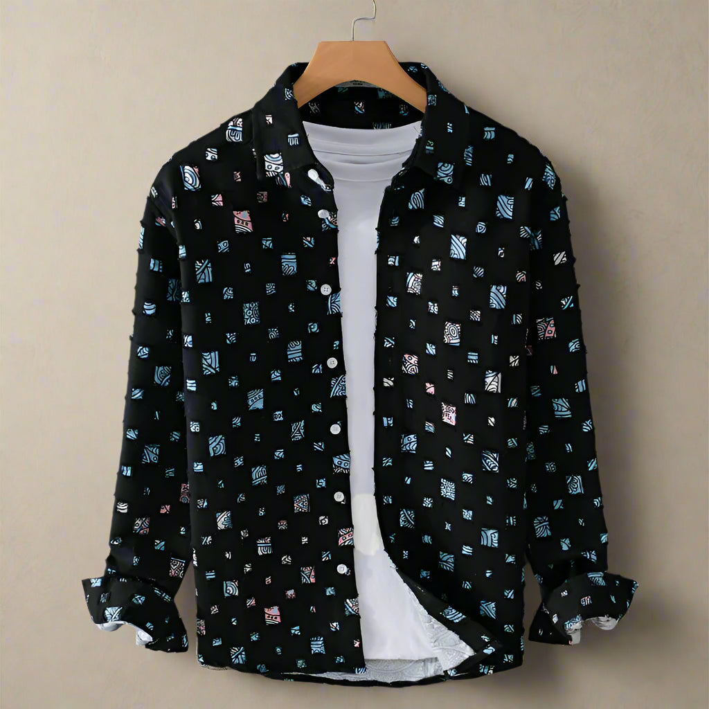 TAMMY - SOPHISTICATED PRINT SHIRT