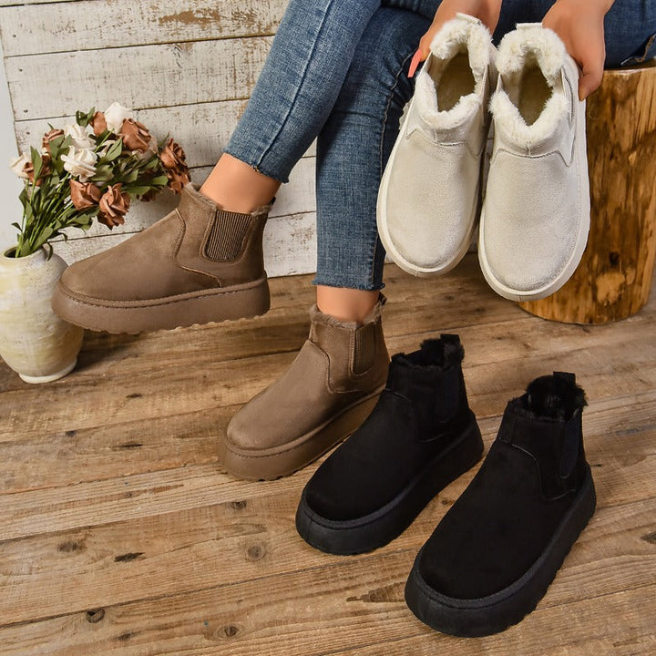 KATRIEL - CABIN COZY FAUX FUR BOOTS