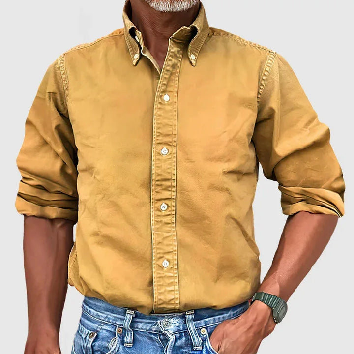 GARETH - COZY COTTON SHIRT