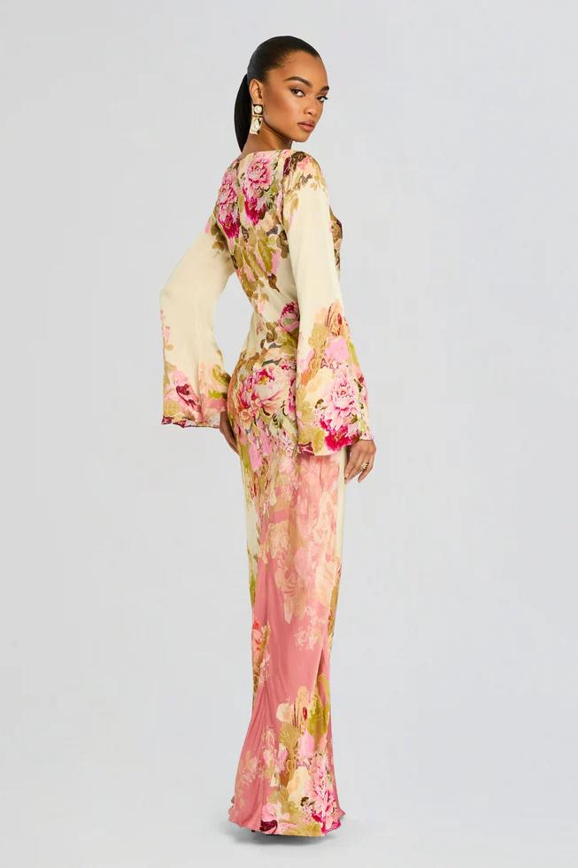 KORINA - ELEGANT ESCAPE FLORAL DRESS