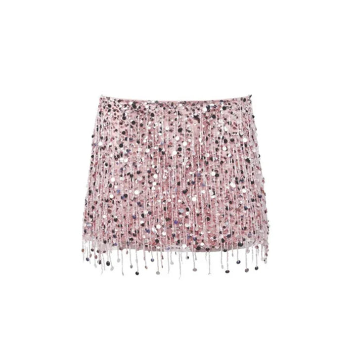Leilani - Glamorous 2-Piece Beaded Fringe Set