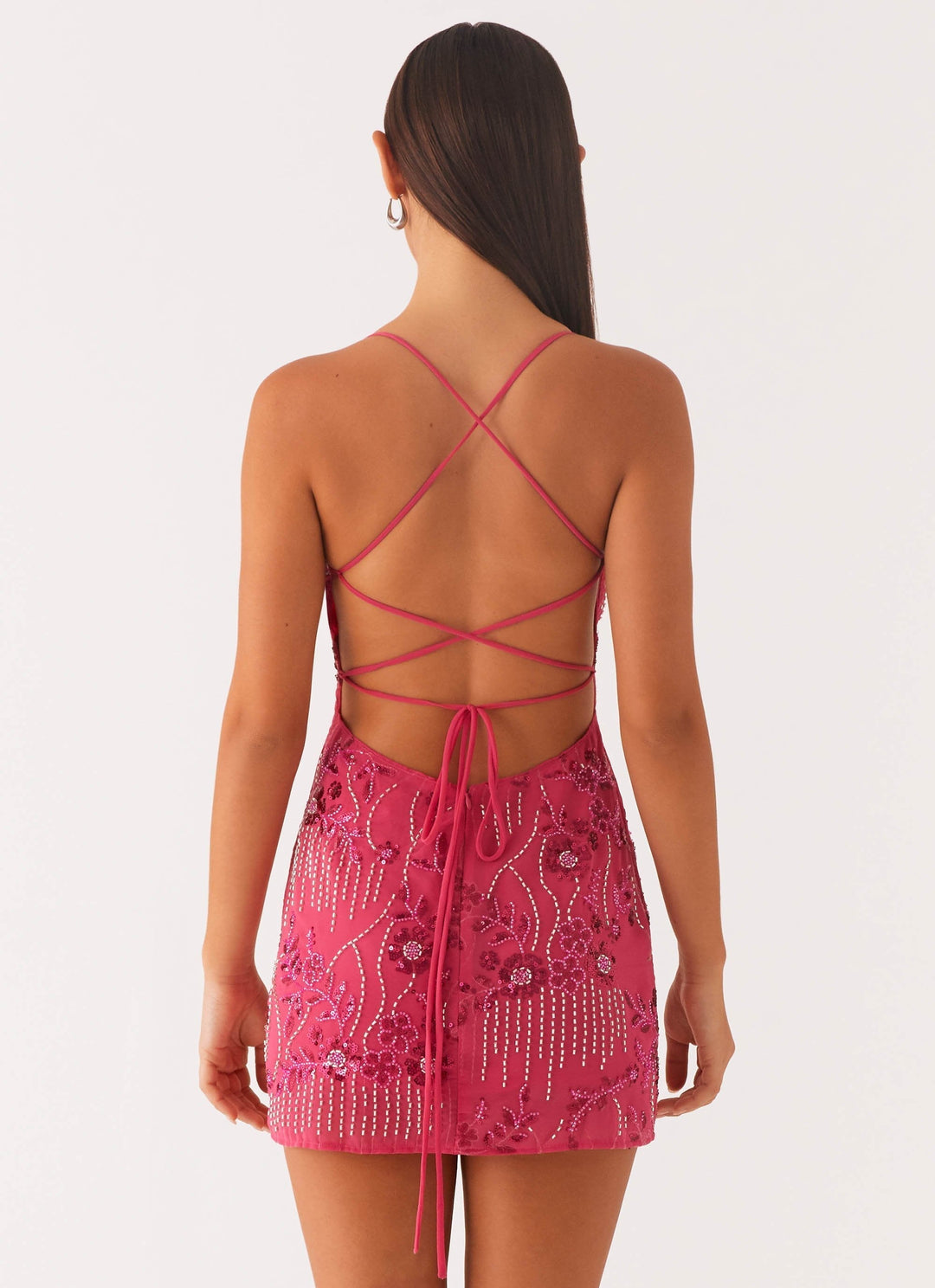 ELISHAVIEN - TIMELESS SPARKLING SEQUIN MINI DRESS
