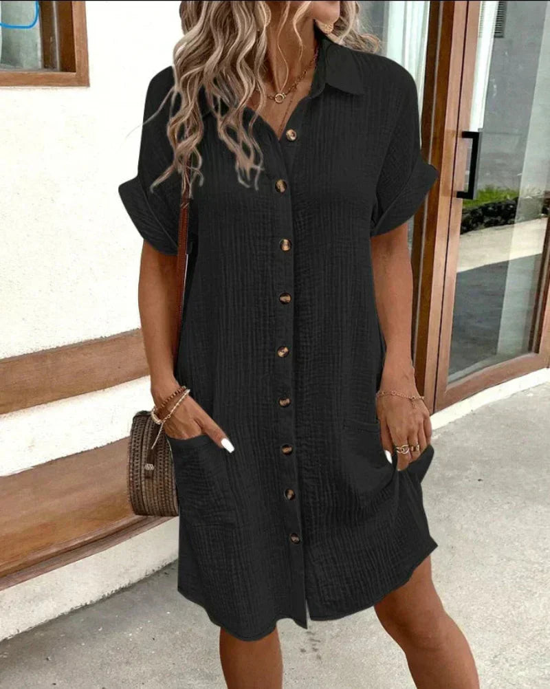 Aria™ - CLASSIC RELAXED FIT POLO DRESS