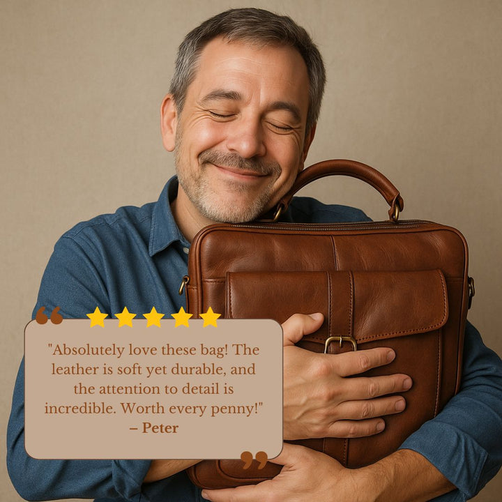 Callahan | Premium Leather Travel Duffel Bag