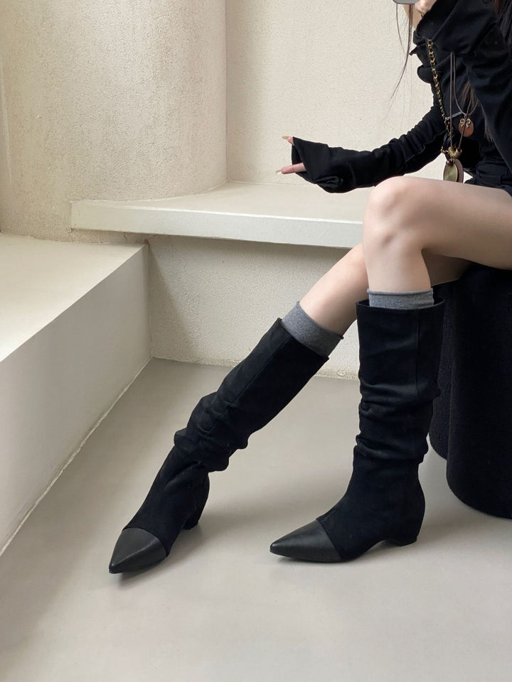 Teagan® | High Suede Boots