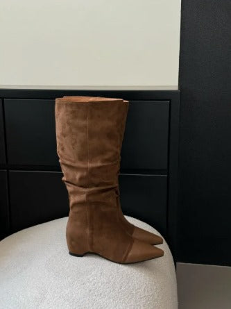 Teagan® | High Suede Boots