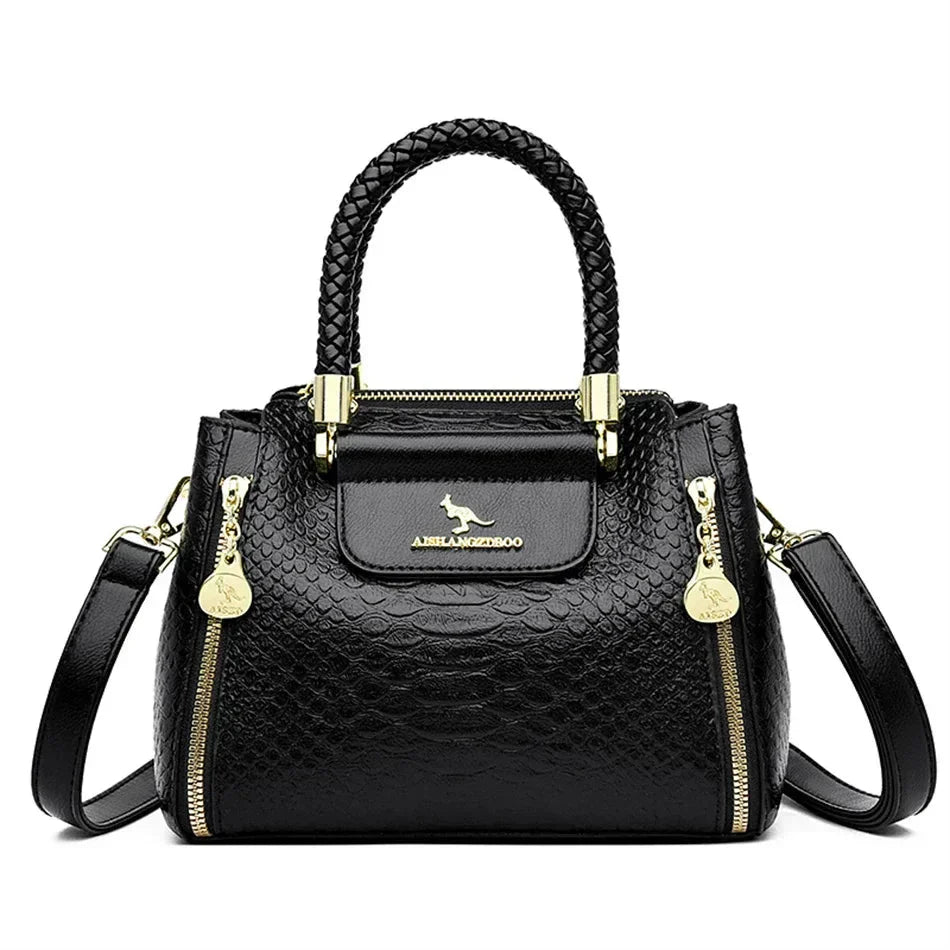 Sage - Designer Large capacity Leather Bag
