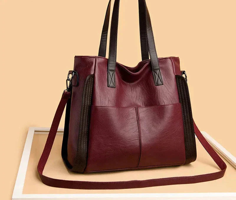 Etta - Trendy Large Capacity PU Leather Crossbody Bag