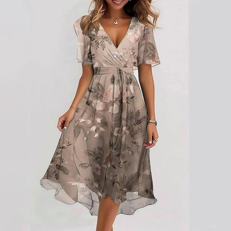 LILY™ - ELEGANT SUMMER DRESS WITH FLUID SILHOUETTE