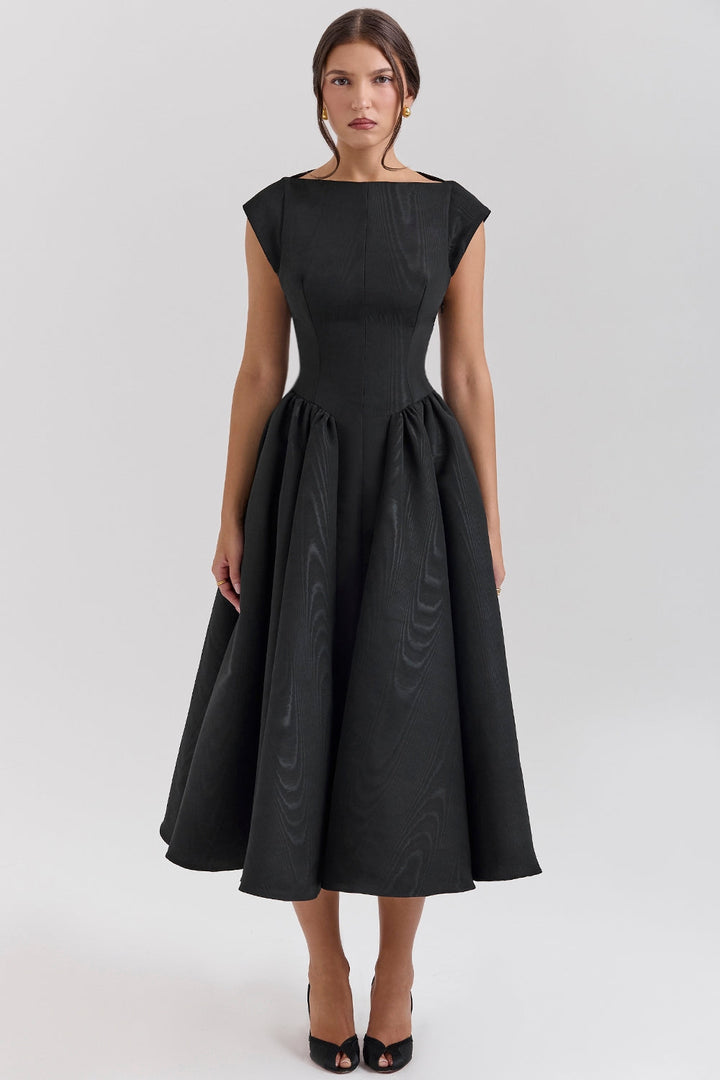 FRANCHESCA - GLAM BACKLESS DESIGN DRESS