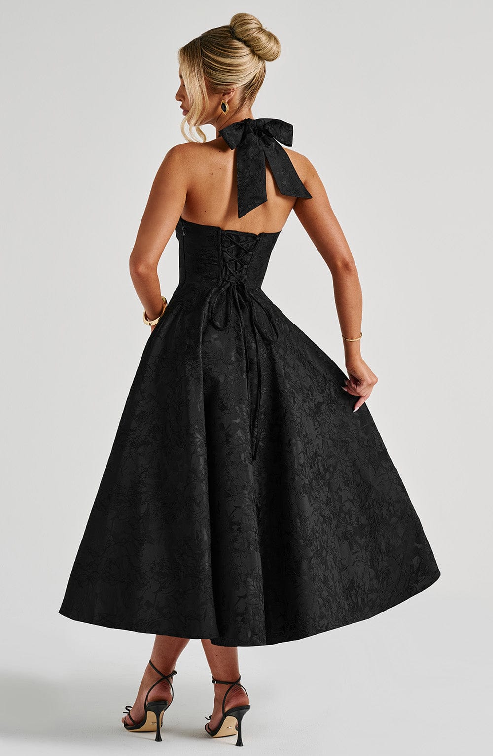 ALMIRA - SWEETHEART VINTAGE MIDI DRESS