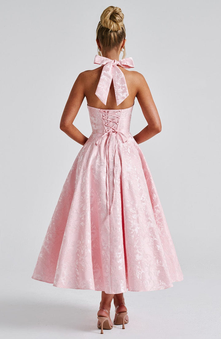 ALMIRA - SWEETHEART VINTAGE MIDI DRESS