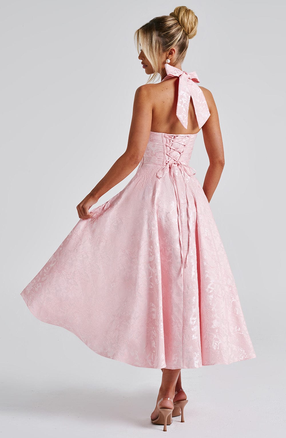 ALMIRA - SWEETHEART VINTAGE MIDI DRESS