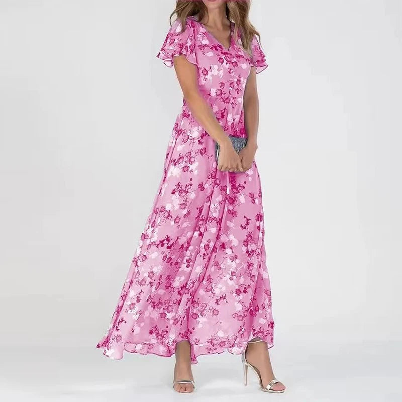 Victoria - Glamorous Tummy Covering Dress