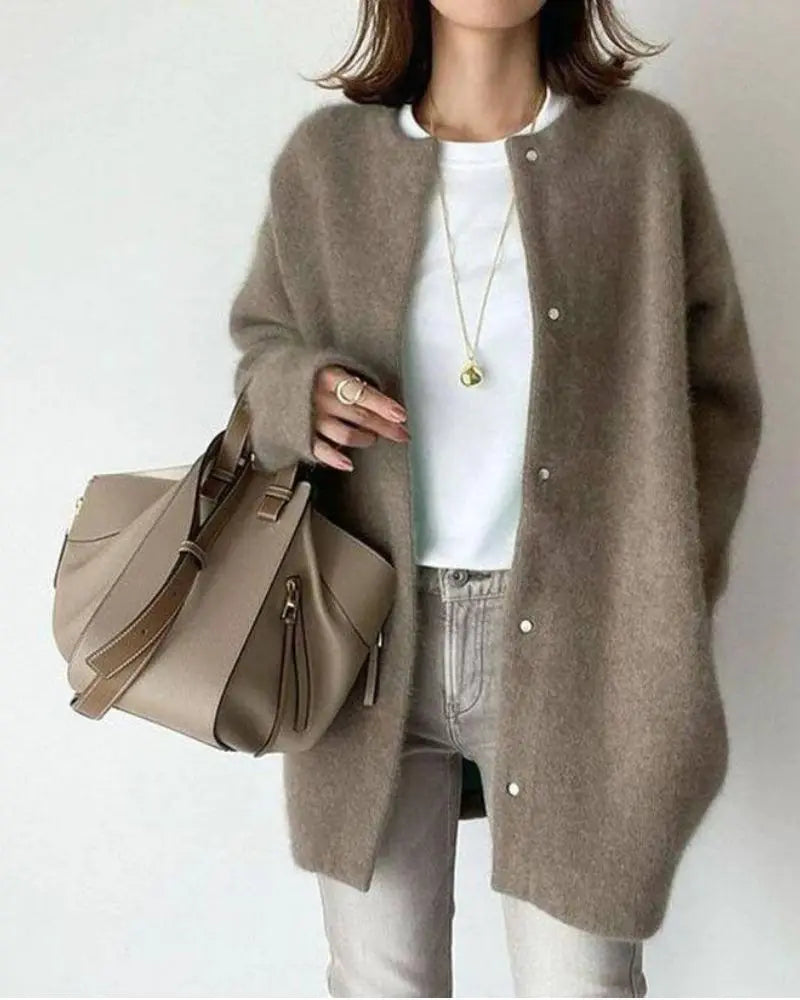 Kath | Wool and Mohair Cardigan for Women