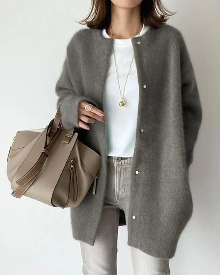 Kath | Wool and Mohair Cardigan for Women