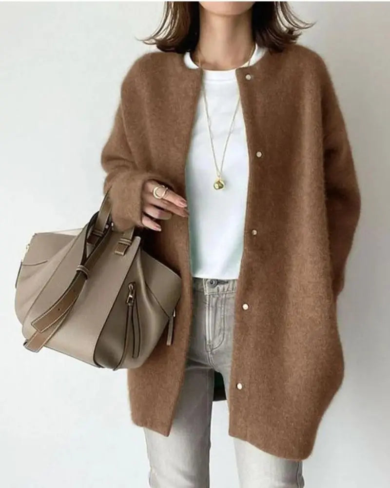 Kath | Wool and Mohair Cardigan for Women