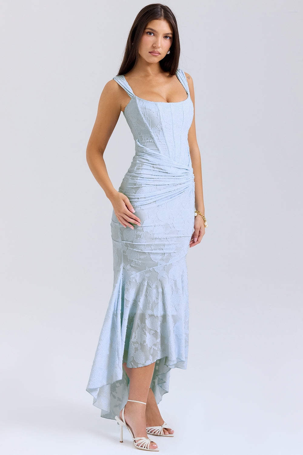 WANWAN - BLOSSOM PRINT MAXI GOWN