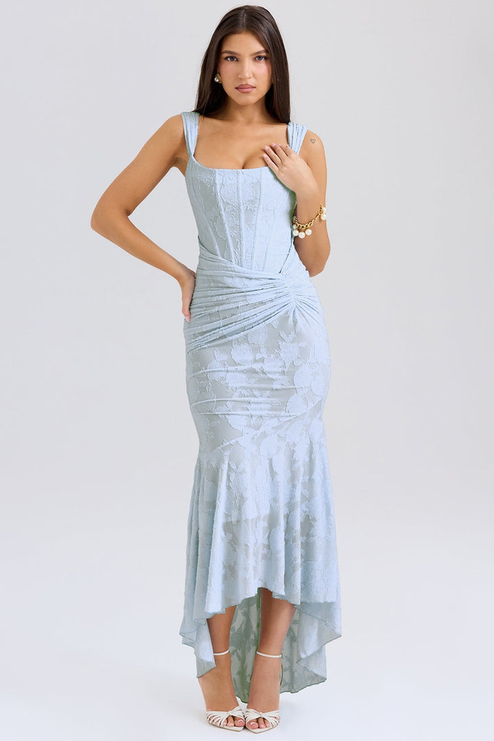 WANWAN - BLOSSOM PRINT MAXI GOWN