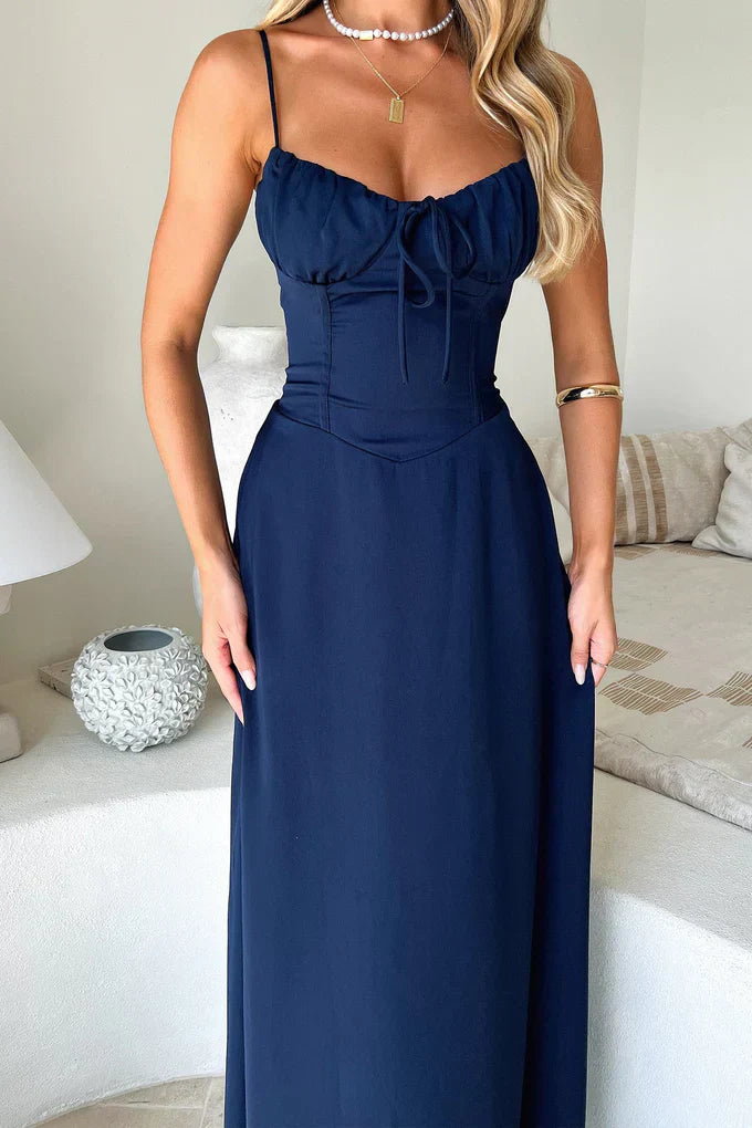 DEVIAN - EFFORTLESS ELEGANT MAXI DRESS