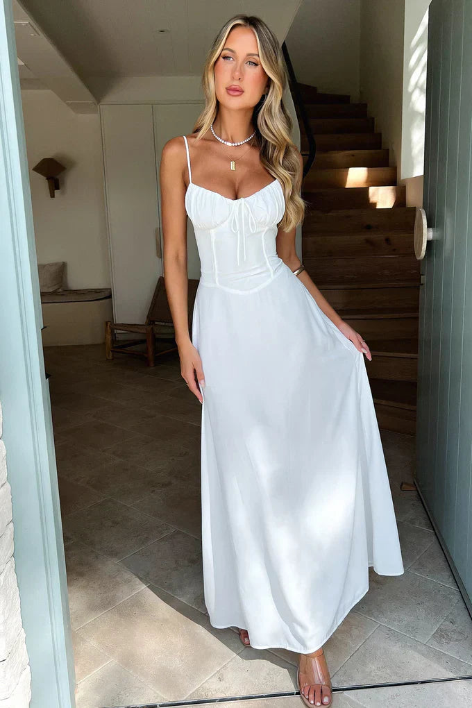 DEVIAN - EFFORTLESS ELEGANT MAXI DRESS