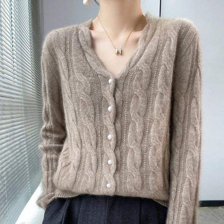 Athena | Rambouillet Wool Cardigan