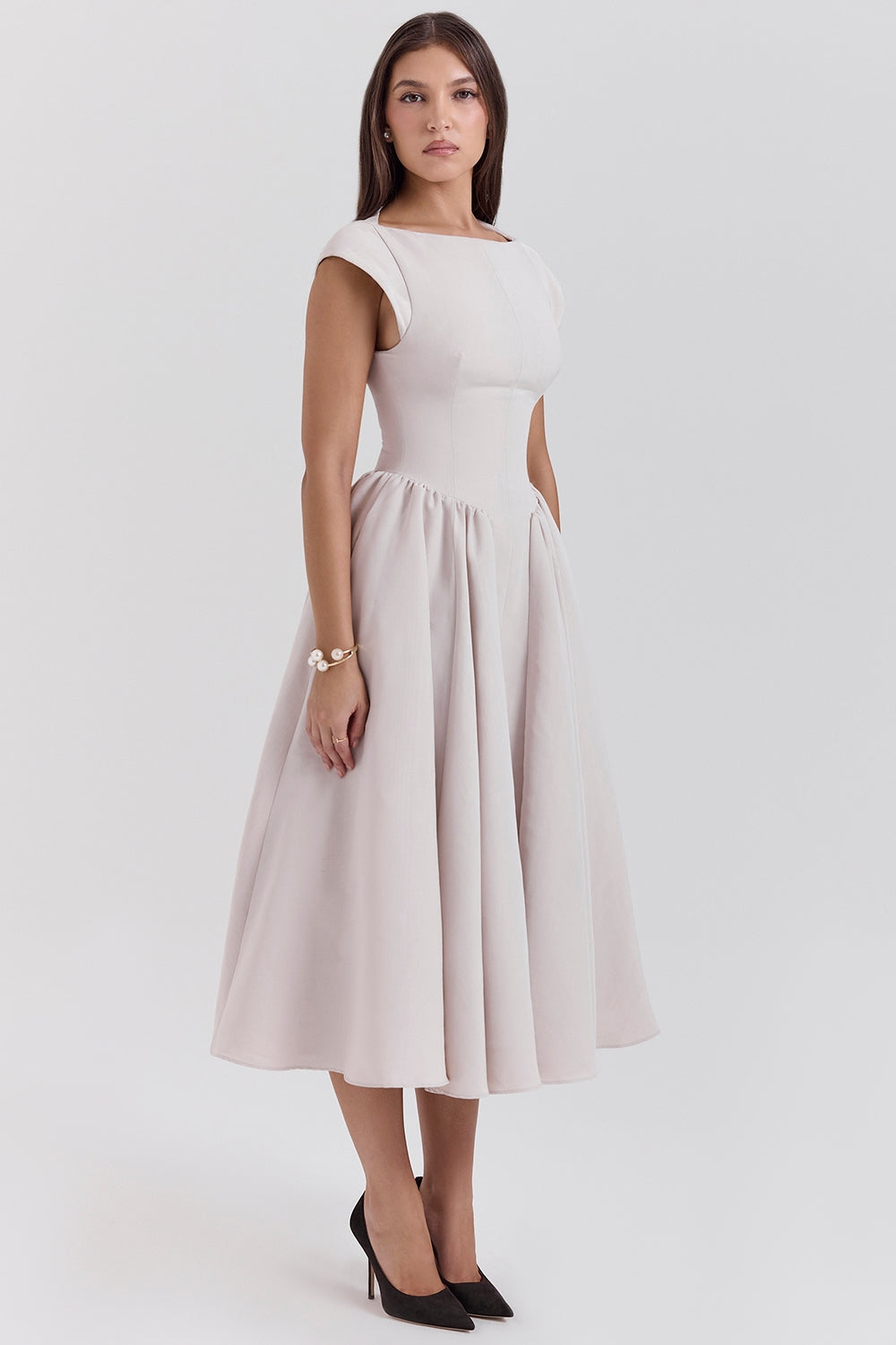 FRANCHESCA - GLAM BACKLESS DESIGN DRESS
