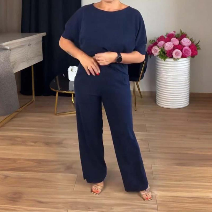 NATALIE - CLASSIC 3-PIECE SET WITH CARDIGAN TOP AND PANTS