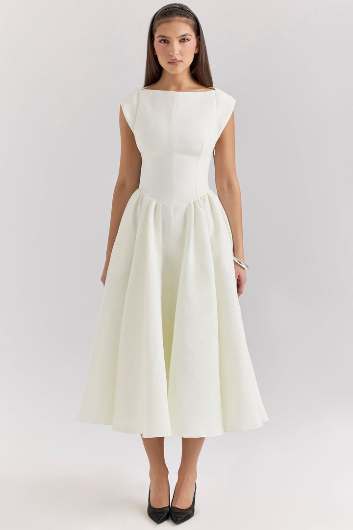 FRANCHESCA - GLAM BACKLESS DESIGN DRESS