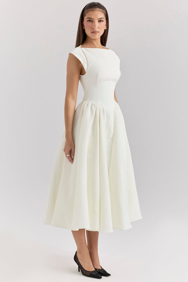 FRANCHESCA - GLAM BACKLESS DESIGN DRESS
