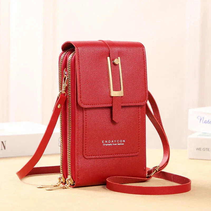 Afton - Touch Screen Cell Phone Shoulder Bag