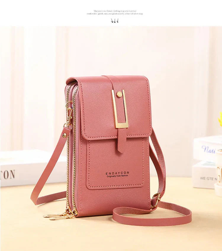 Afton - Touch Screen Cell Phone Shoulder Bag